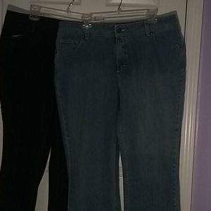 2 pair of jeans